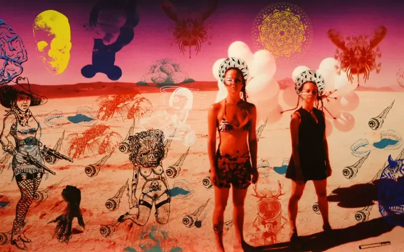 DOUBLE VISION _ BLACK ROCK CITY